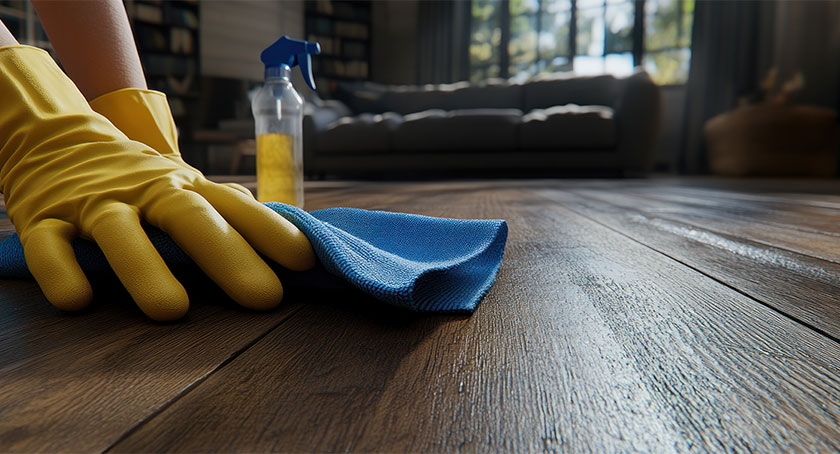 Low Streak Hardwood Floor Cleaner